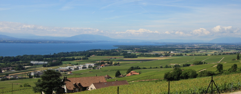 Vue direction Genève